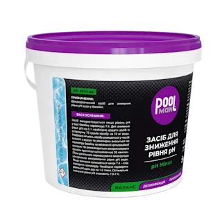  Средство для cнижения уровня pH, pH Minus – Контроль уровня pH – Poolman – фото 2