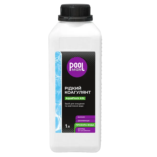 Жидкий коагулянт AquaFlock ASL – Осветление воды – Poolman – фото 4