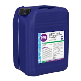  Жидкое средство для понижения уровня pH, pH Minus S – Контроль уровня pH – Poolman – фото 2