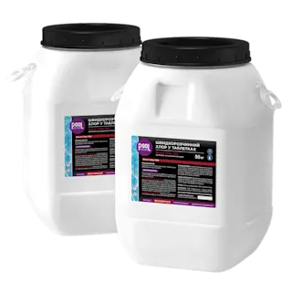 Быстрорастворимый хлор в таблетках Shock Chlor T60 – Дезинфекция воды хлором – Poolman – фото 6