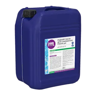 Жидкое средство для снижения уровня pH, pH Minus H – Контроль уровня pH – Poolman – фото 2