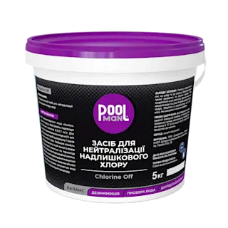  Средство для нейтрализации избыточного хлора Chlorine Off – Вспомогательные средства – Poolman – общий вид