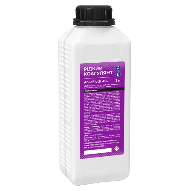 Жидкий коагулянт AquaFlock ASL – Осветление воды – Poolman – фото 6