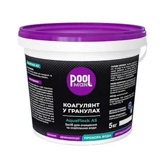 Коагулянт в гранулах AquaFlock AS – Осветление воды – Poolman – общий вид