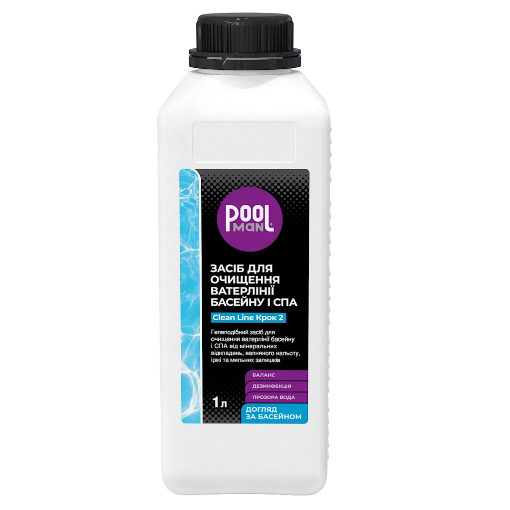 Зображення: Засіб для очищення ватерлінії басейну і СПА Clean Line Крок 2